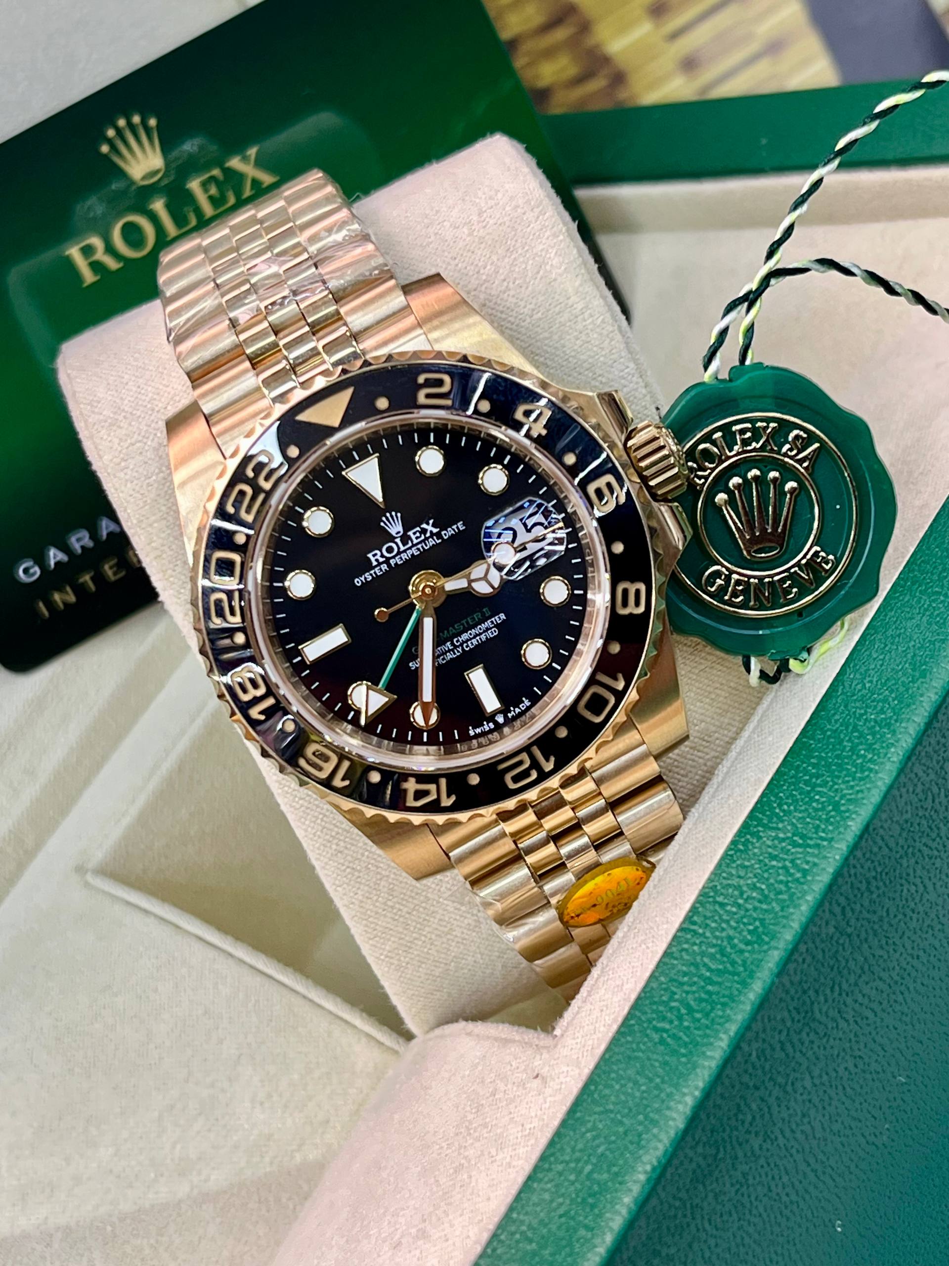 ROLEX GMT MASTER II GOLD ZOMBIE