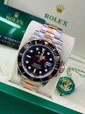 ROLEX SUBMARINER GOLD BLACK DIAL