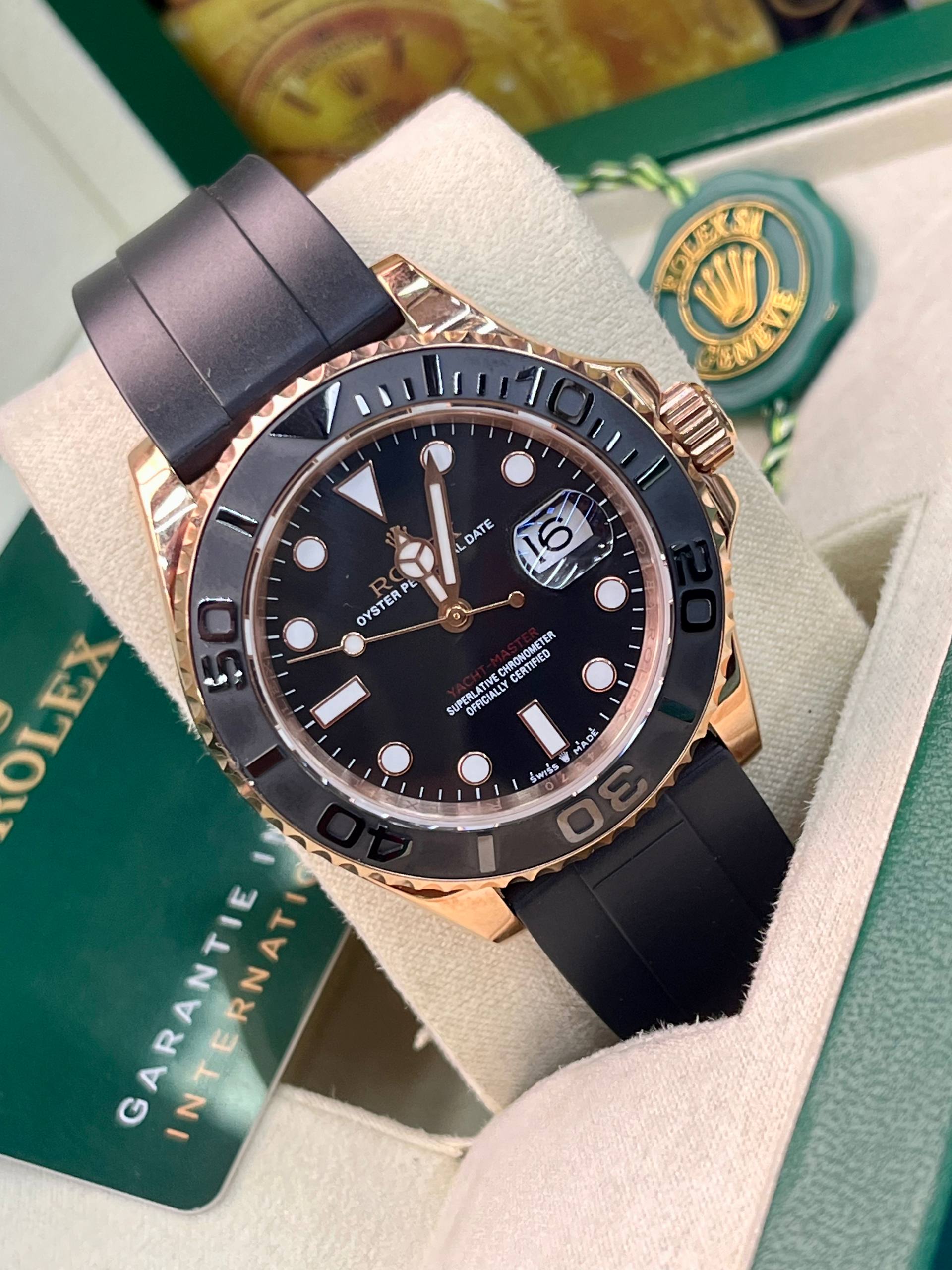 ROLEX YACHT-MASTER ROSE GOLD