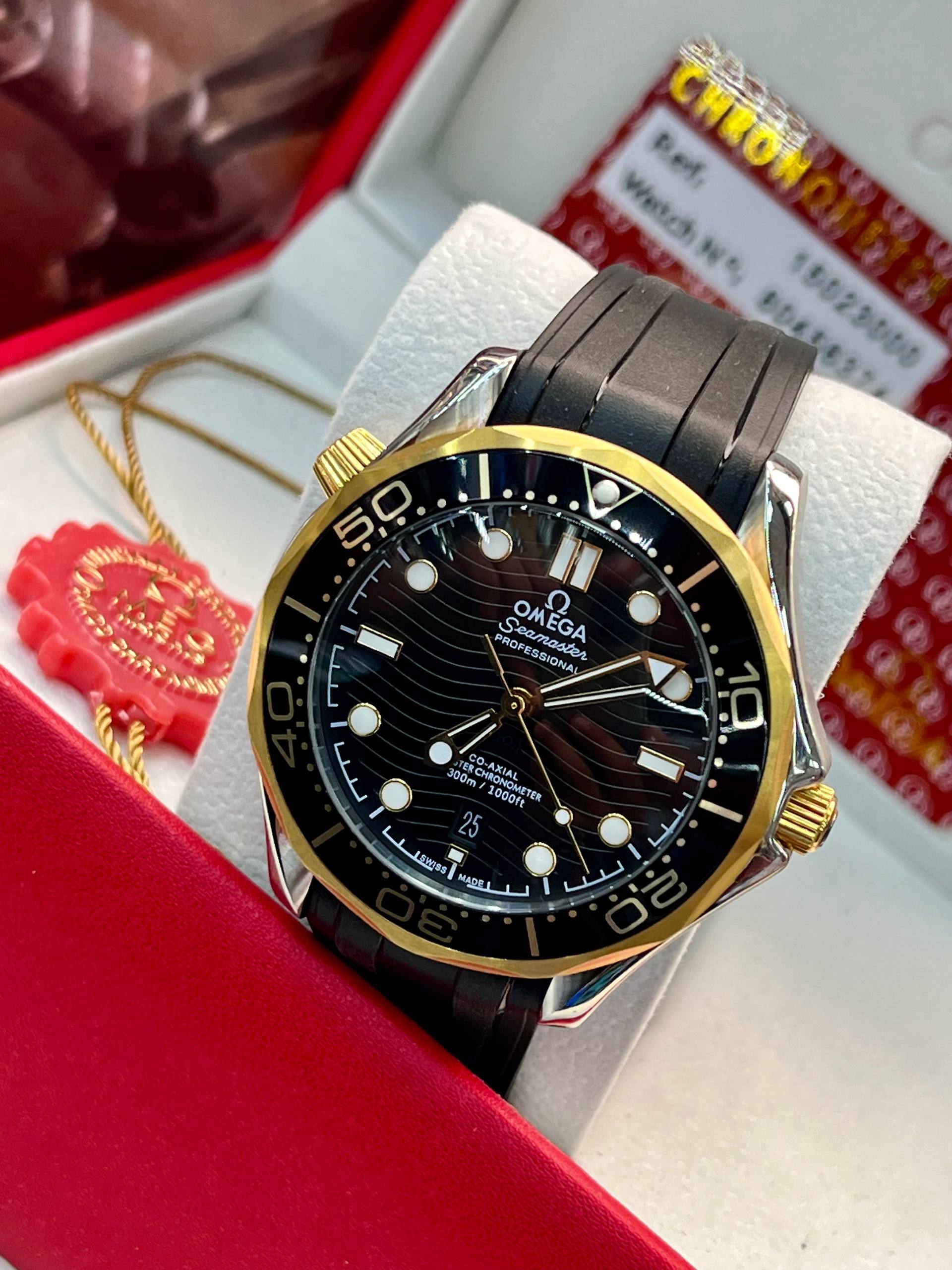 OMEGA SEAMASTER DIVER 300M BLACK DIAL