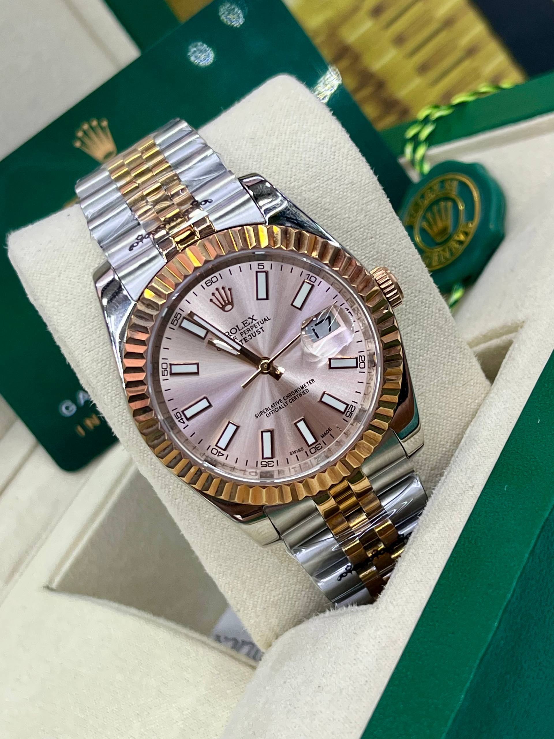 ROLEX DATEJUST CHAMPAGNE